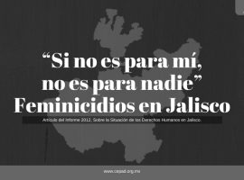 Feminicidios Jalisco 2012