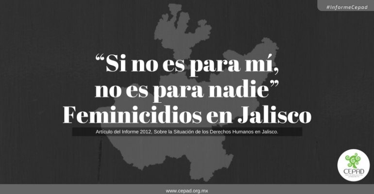 Feminicidios Jalisco 2012