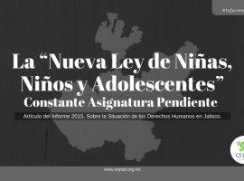 Nueva ley niñas, niños y adolescentes 2015