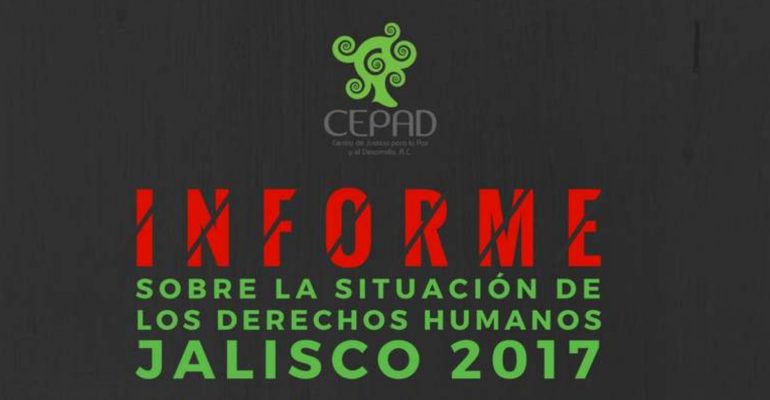 Portada Informe situación de Derechos Humanos en Jalisco 2017